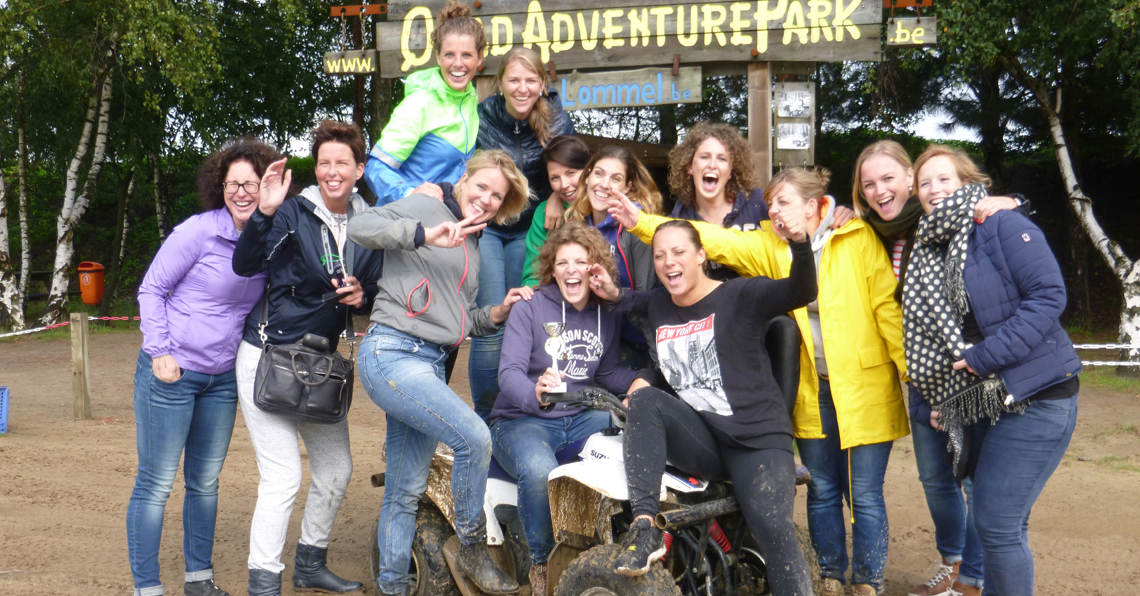 Quadrijden vrijgezellen feest voor vrouwen. Een fun en stoer vrijgezellenfeest.